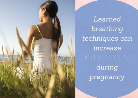 Learned breathing techniques can increase Relaxation during pregnancy