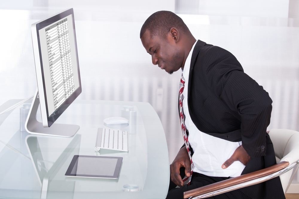 back pain from your desk